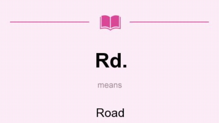 what does rd mean in text