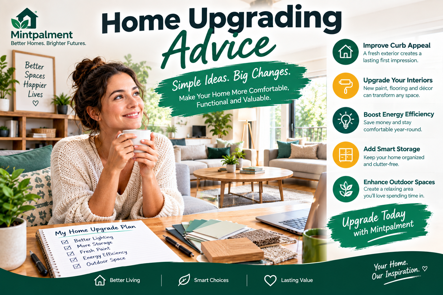 Read more about the article Home Upgrading Advice Mintpalment: Smart Ways to Improve Your Home