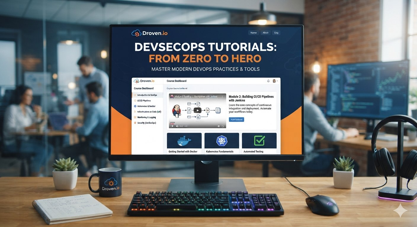 Read more about the article Droven io DevOps Tutorials: A Practical Guide to Modern DevOps