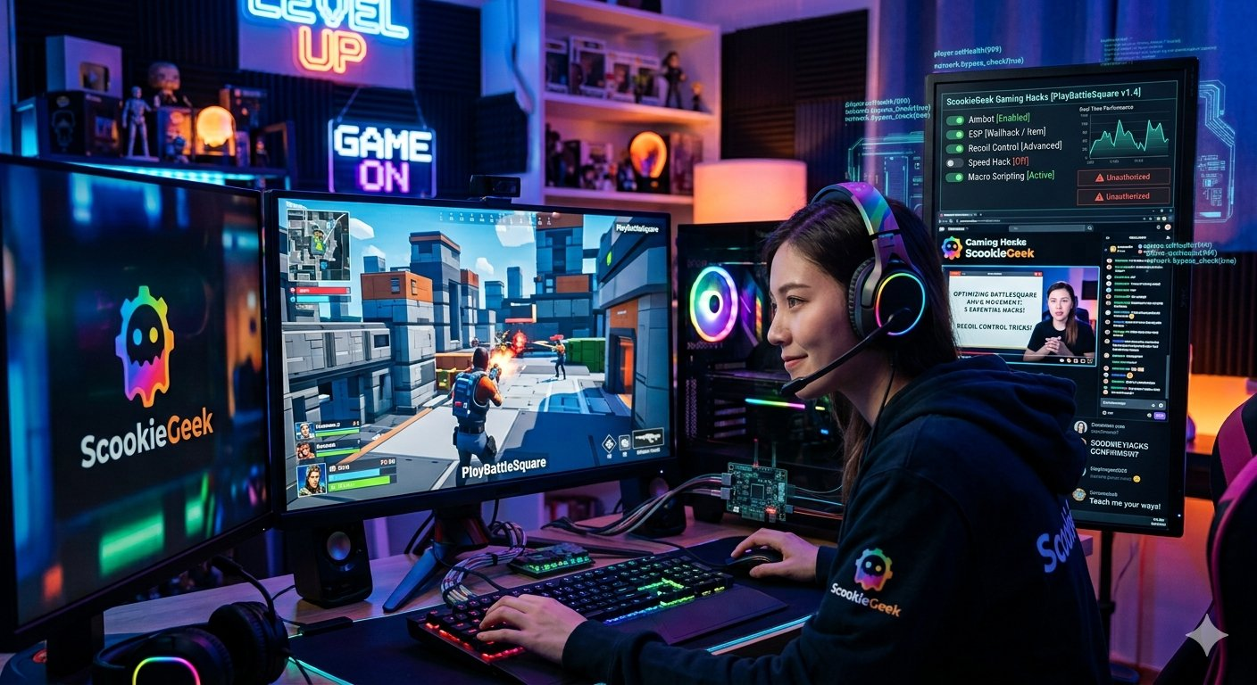 Read more about the article Gaming Hacks ScookieGeek PlayBattleSquare: Smart Strategies for Better Gaming