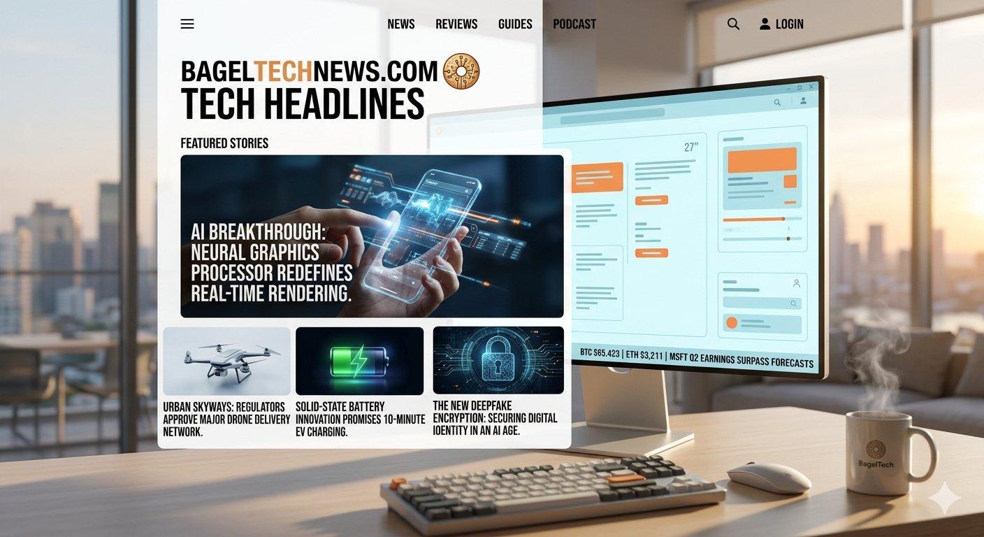 Read more about the article BagelTechNews.com Tech Headlines: A Guide to Following Technology News